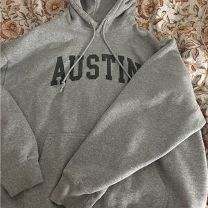 Brandy Melville Gray Austin Hoodie